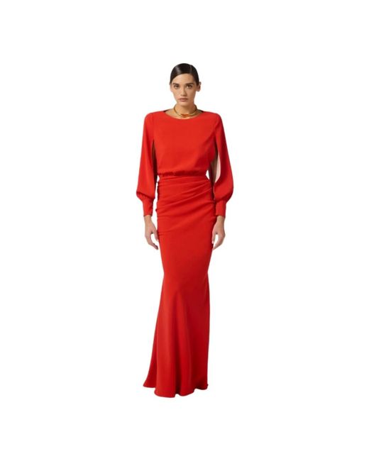 Elisabetta Franchi Red Gowns