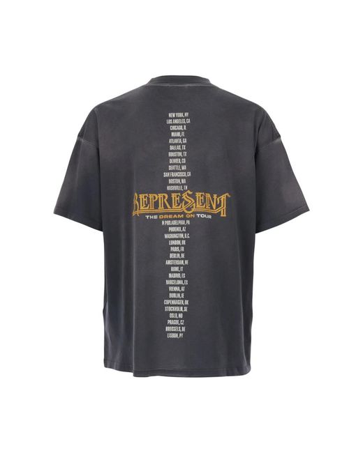 Represent Gray T-Shirts for men