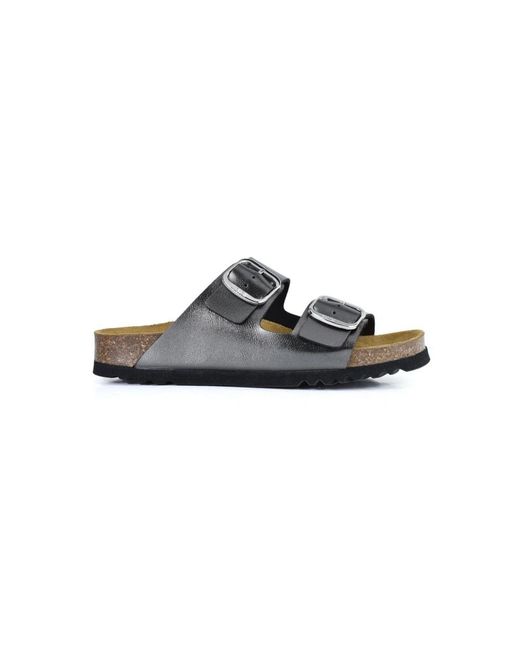 Scholl Sliders in het Black
