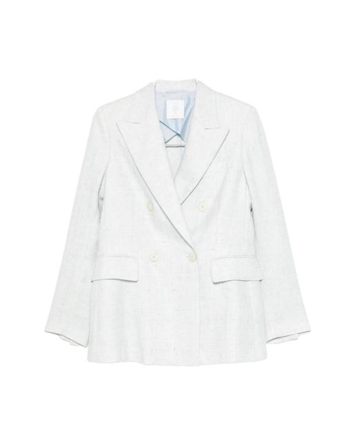 Eleventy White Blazers