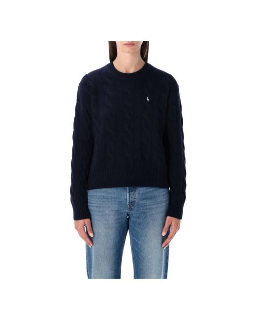 Polo Ralph Lauren Black Round-Neck Knitwear