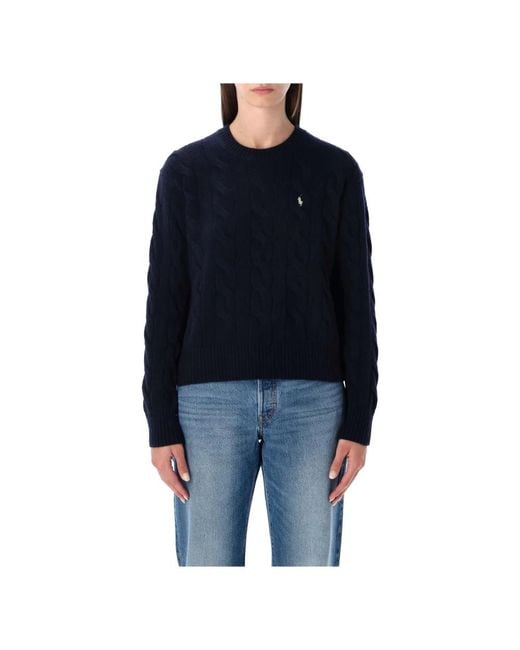Ralph Lauren Black Round-Neck Knitwear