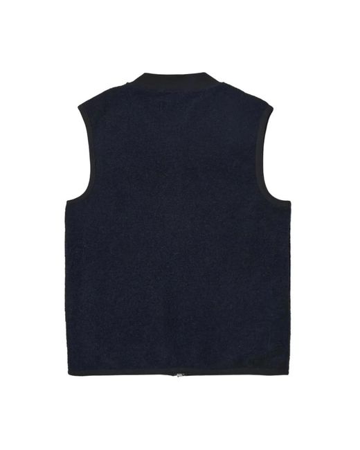 Universal Works Blue Vests for men