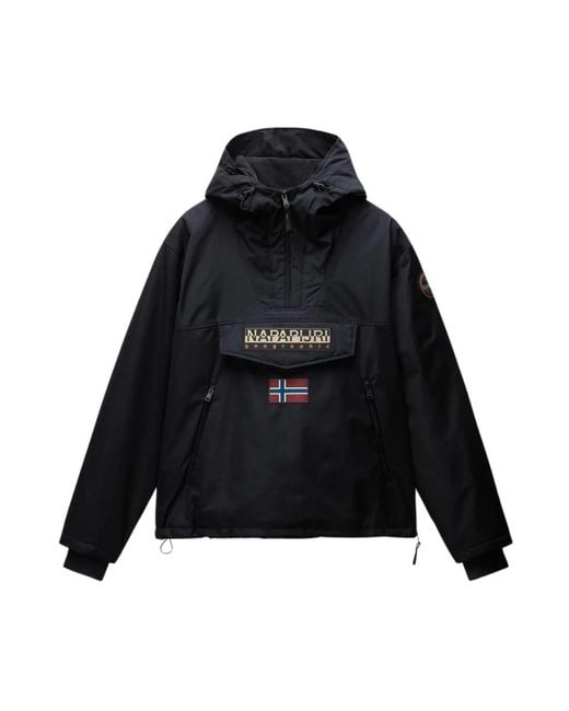 Napapijri Rain Jackets in het Black voor heren