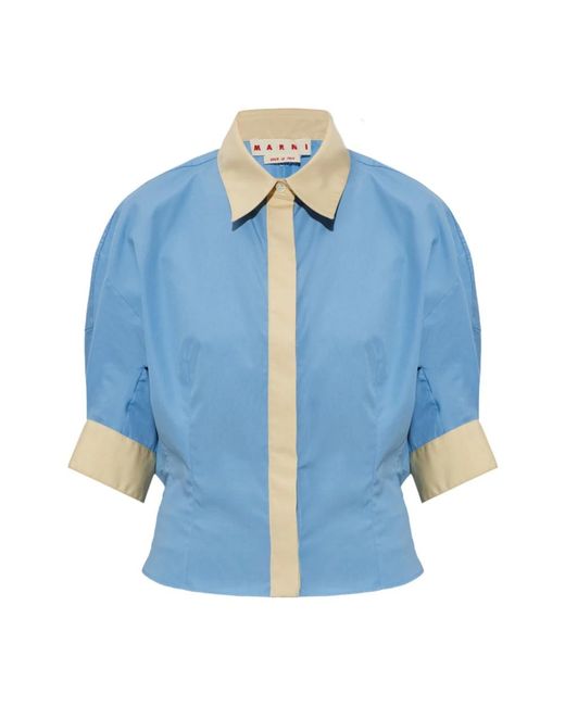 Shirts Marni de color Blue