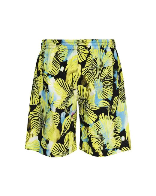 MSGM Green Casual Shorts for men