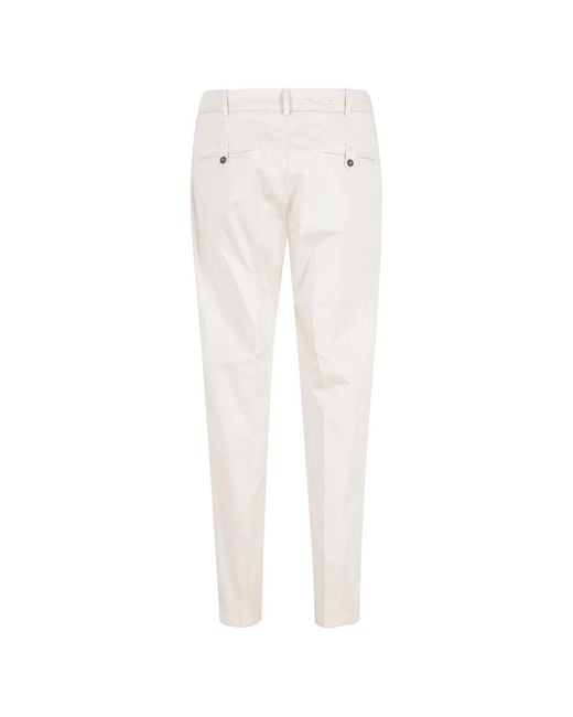 Eleventy White Chinos for men