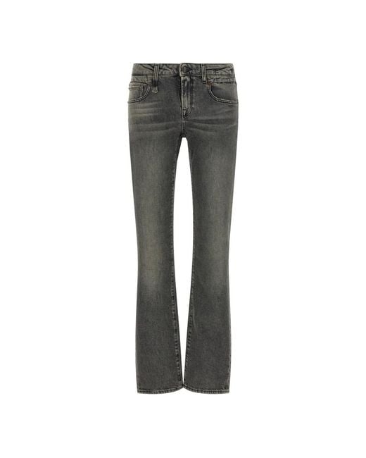 R13 Gray Bootcut Jeans