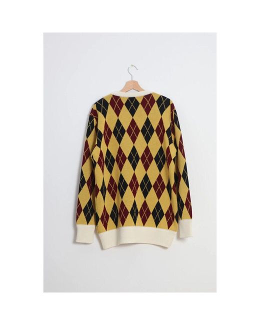Round-Neck Knitwear LC23 de color Yellow
