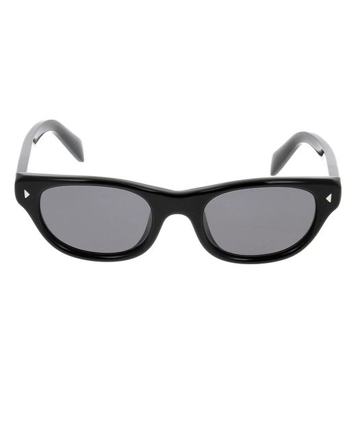 Prada Accessoires ,Zwart ,Zonnebril in het Gray