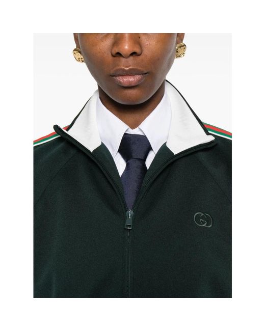 Gucci Green Zip-Throughs