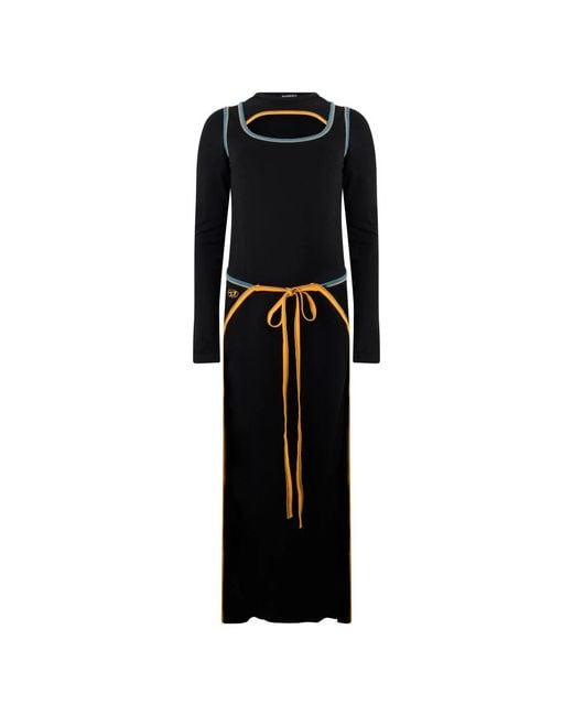 DIESEL Black Maxi Dresses