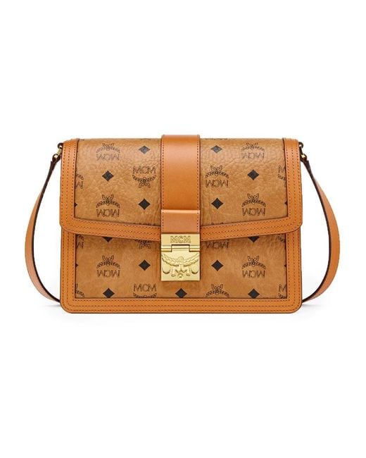 MCM Brown Shoulder Bags