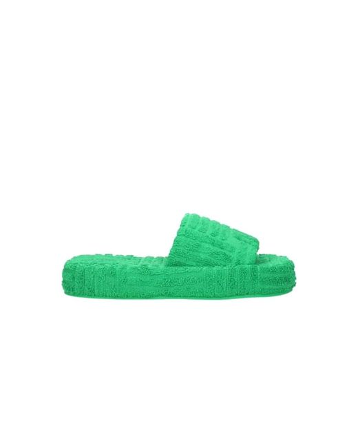 Shoes > flip flops & sliders > sliders Bottega Veneta en coloris Green