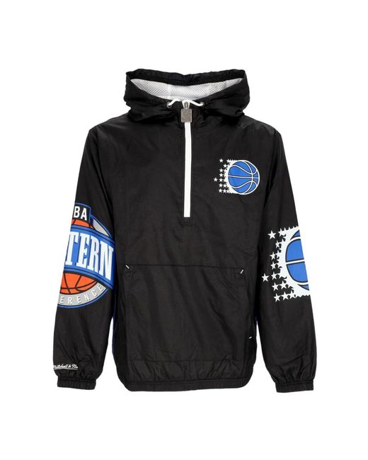 Mitchell & Ness Fitness ,Veelkleurig ,Nba Team Og 2.0 Anorak Windbreaker in het Blue voor heren