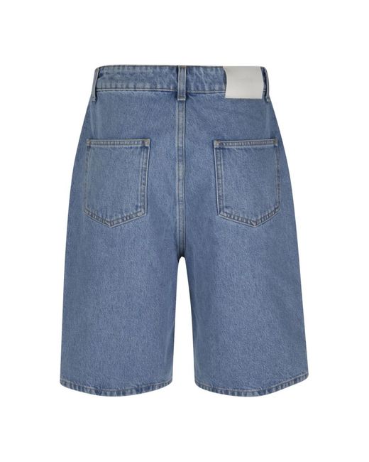 Loulou de Saison Blue Denim Shorts