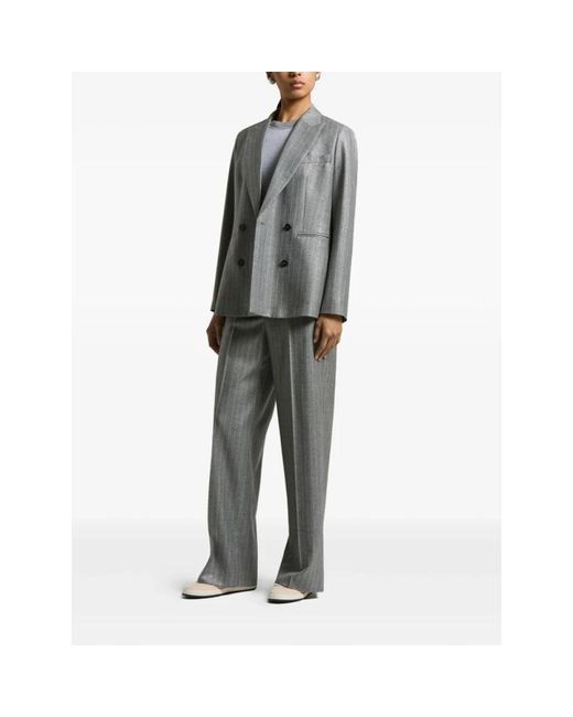Peserico Gray Blazers