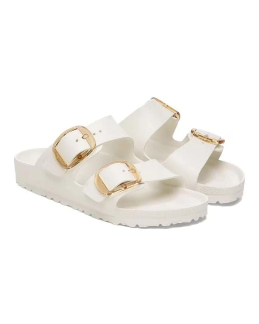 Sliders Birkenstock en coloris White
