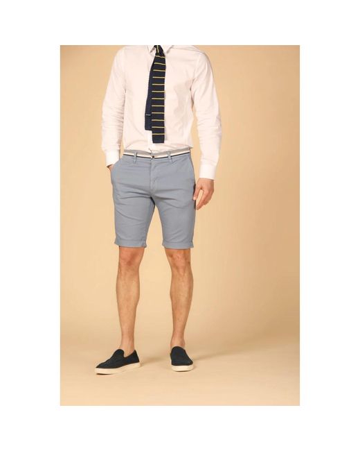 Mason's London summer chino bermuda shorts in Gray für Herren