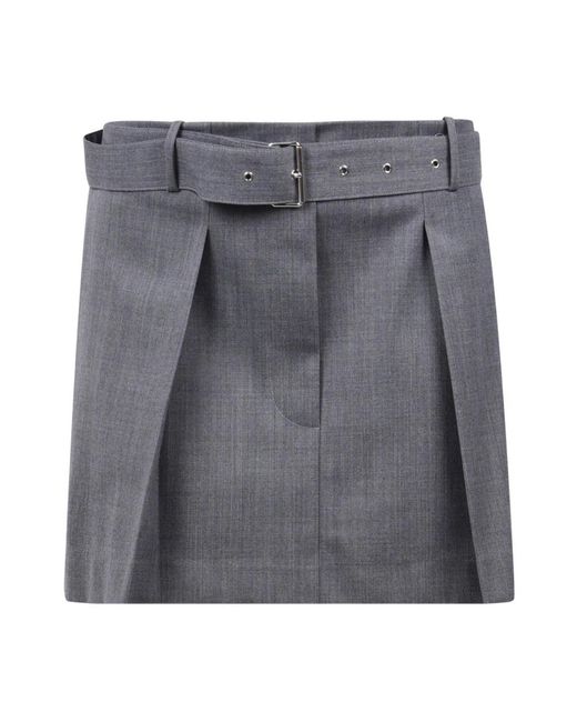 Jucca Gray Short Skirts