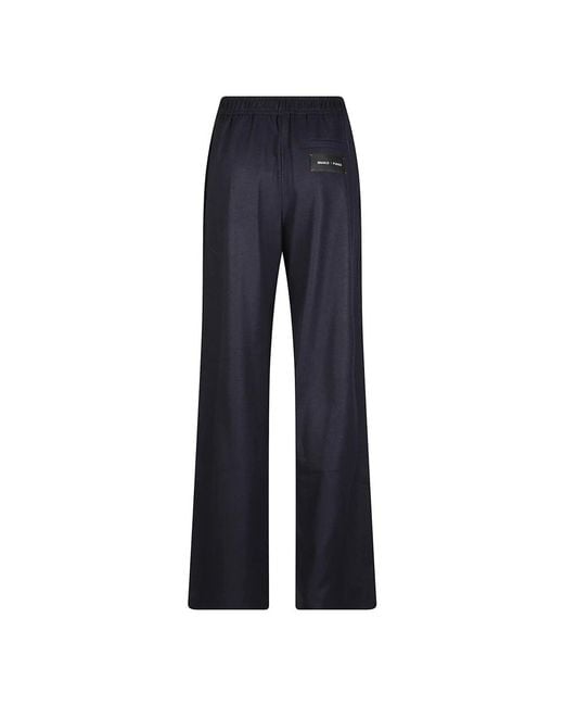 Pinko Blue Wide Trousers