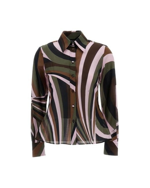 Emilio Pucci Black Shirts