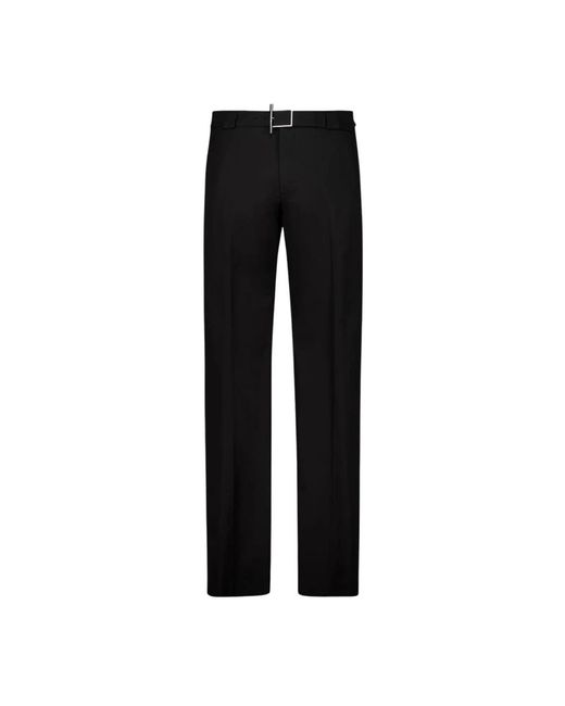 McQueen Black Suit Trousers for men