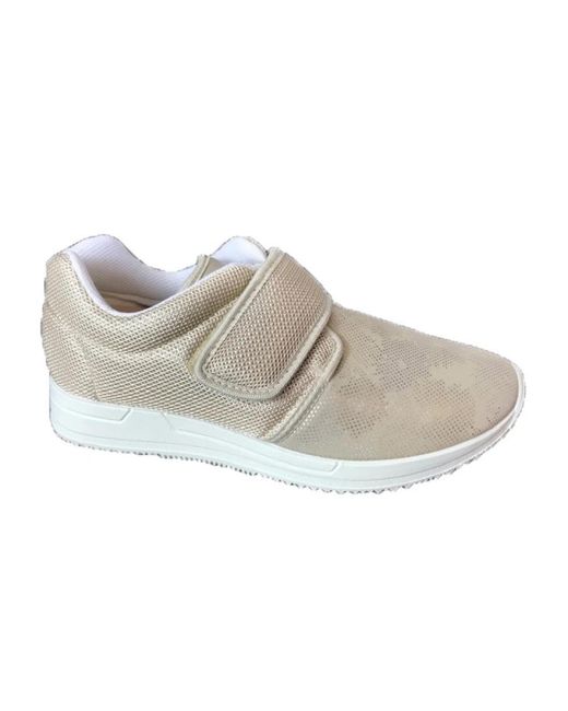 Fischer Schoenen ,Schoenen Klittenbandschoen in het Gray