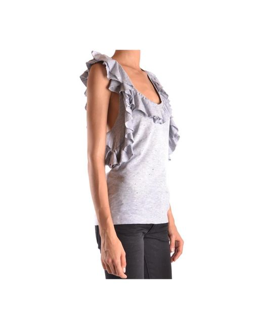 DSquared² Gray Sleeveless Tops