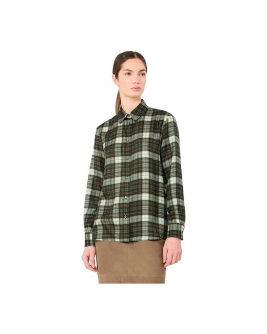 Weekend by Maxmara Green Shirts