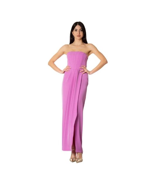 Maxi Dresses di SIMONA CORSELLINI in Pink
