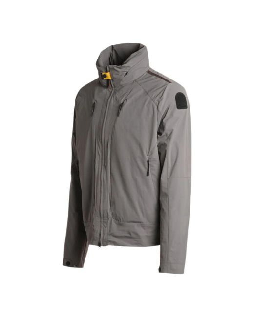 Parajumpers Gray Light Jackets for men