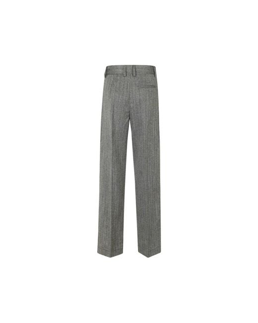 Forte_forte Gray Wide Trousers