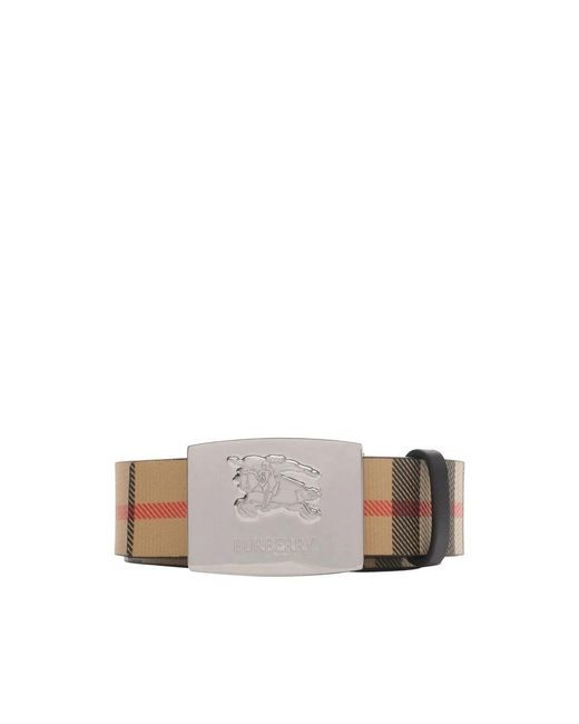 Belts Burberry pour homme en coloris Multicolor