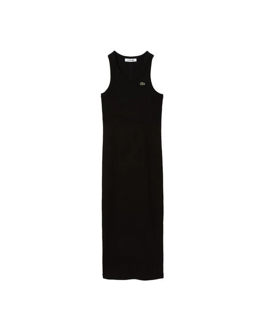 Lacoste Black Midi Dresses