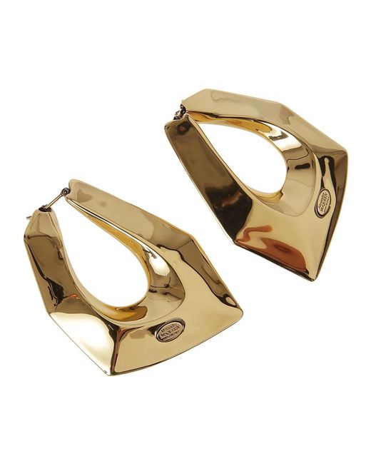 Alexander McQueen Metallic Earrings