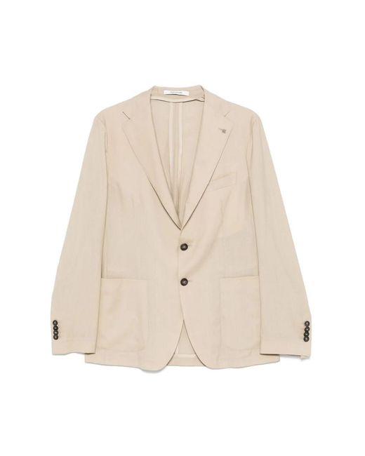 Tagliatore Natural Blazers for men