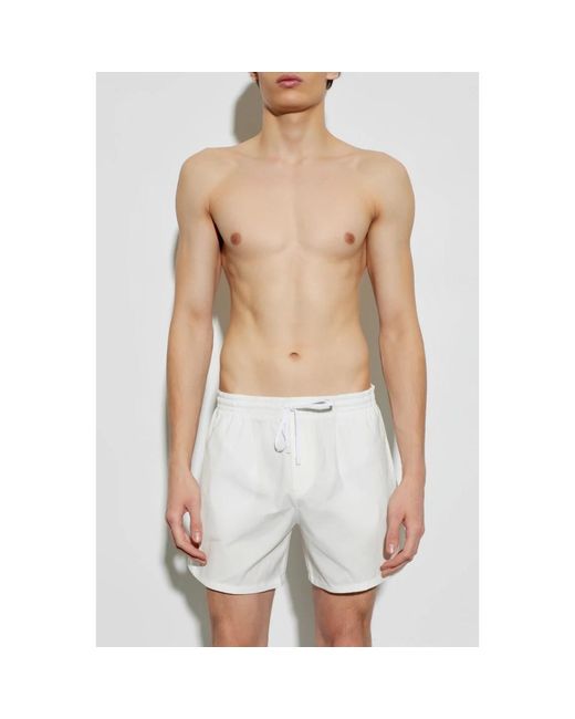 Balmain Badmode ,Wit ,Polyester Zwemshorts in het White voor heren