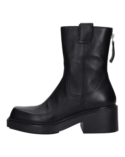Vic Matié Black Heeled Boots