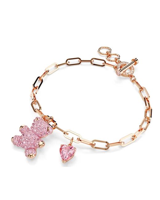 Bracelets Swarovski de color Pink