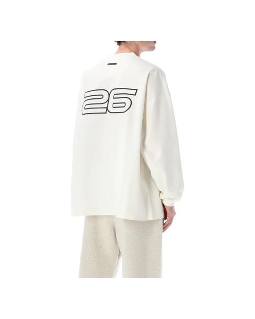 Fear Of God White Long Sleeve Tops for men
