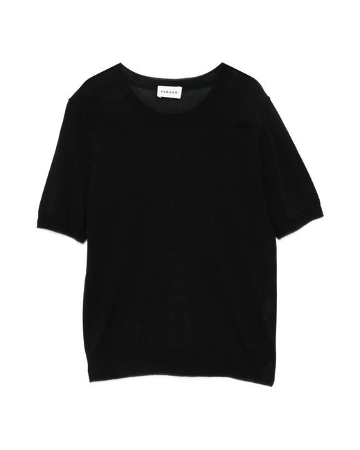 P.A.R.O.S.H. Black T-Shirts