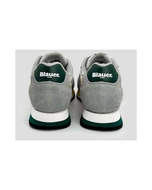 Blauer Sneakers in White für Herren
