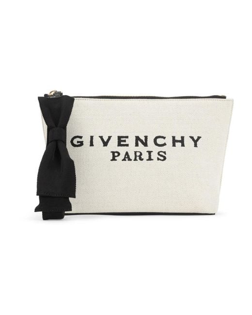 Givenchy White Clutches