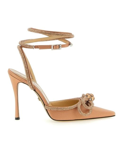 Pumps Mach & Mach en coloris Metallic