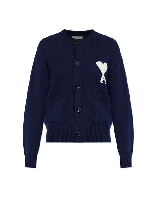 Cardigans di AMI in Blue