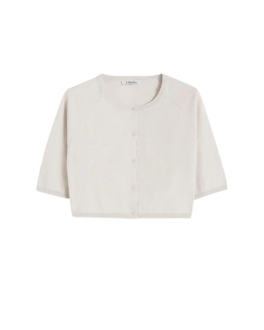 Cardigans Max Mara de color White