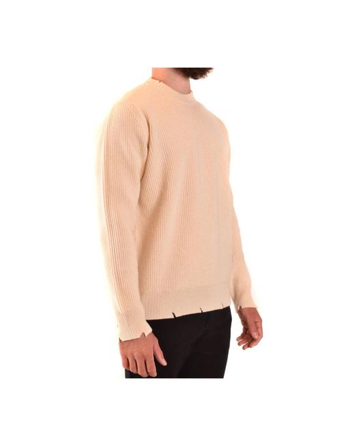 Laneus Sweater in het Natural voor heren