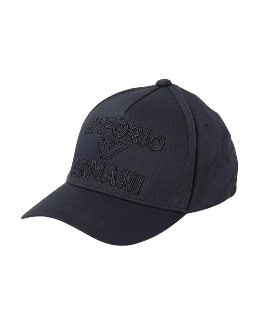 Caps di Emporio Armani in Blue da Uomo