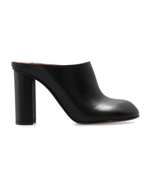 Alaïa Black Heeled Mules